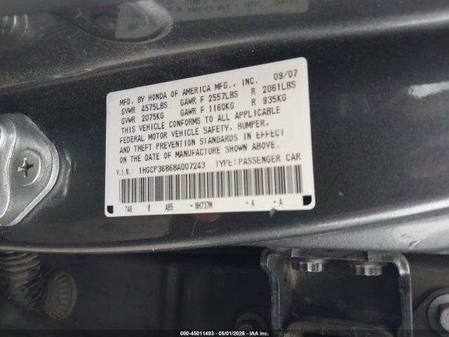 Honda Accord 3.5 Ex-l