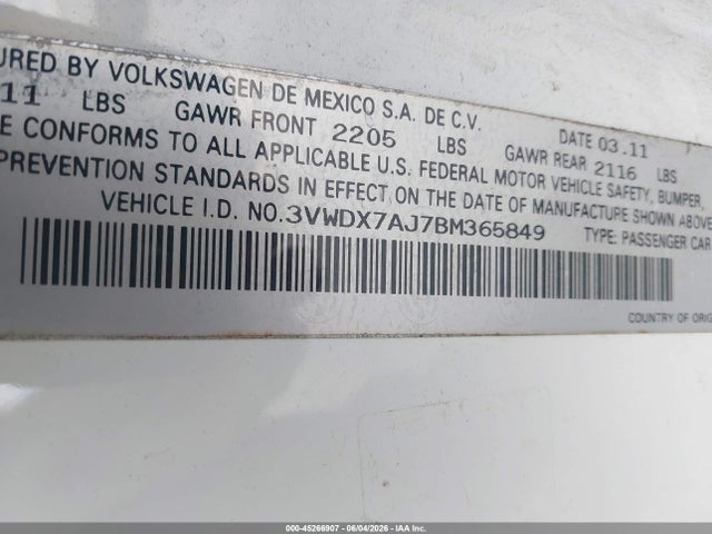 Volkswagen Jetta 2.5l Se