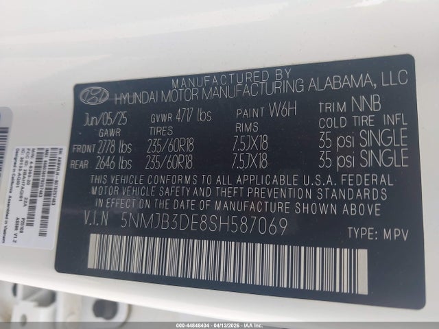 Hyundai TUCSON Sel