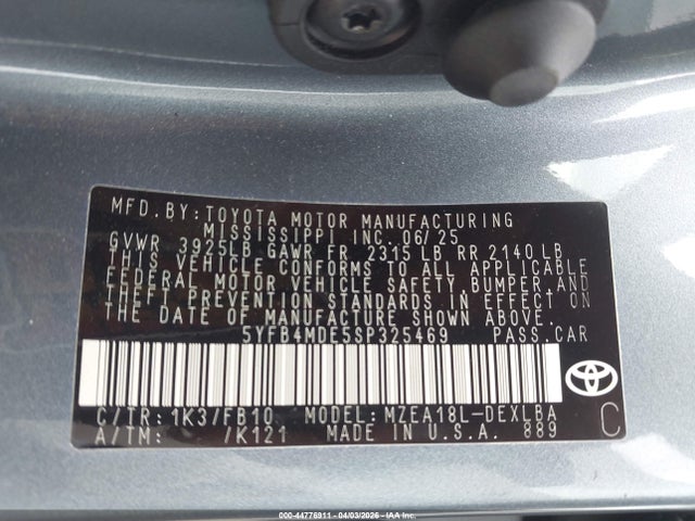 Toyota Corolla Le