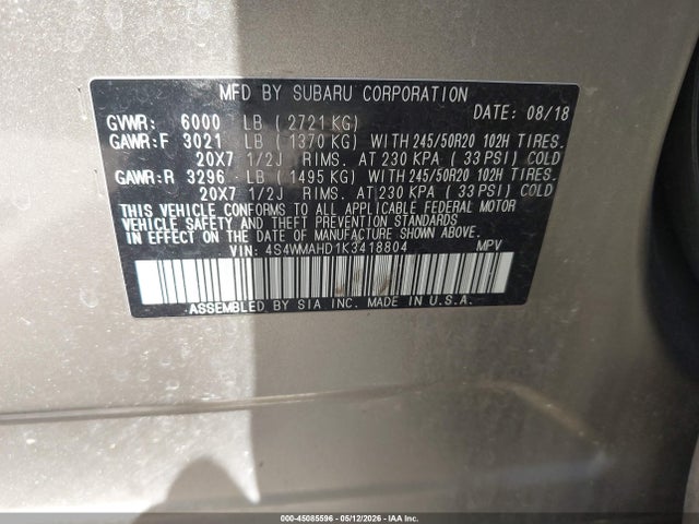 Subaru Ascent Premium