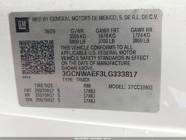 Chevrolet Silverado 1500 2wd  Long Bed Wt