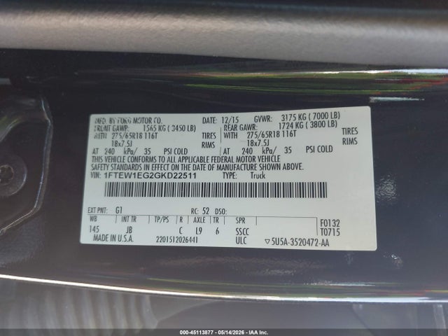 Ford F-150 Xlt