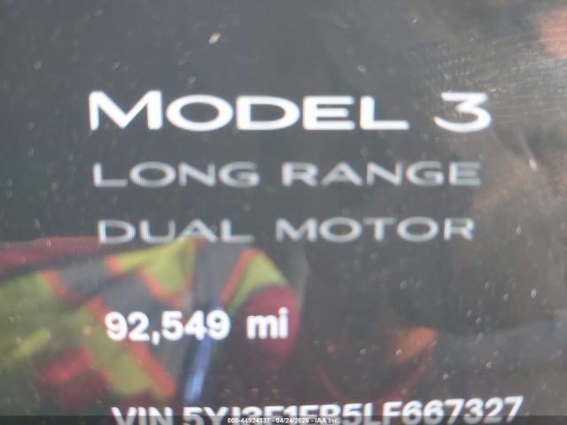 Tesla Model 3 Long Range Dual Motor All-wheel Drive