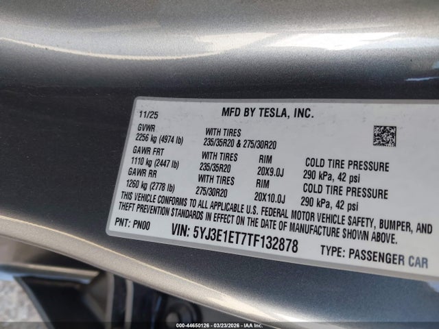Tesla Model 3 Performance All-wheel Drive