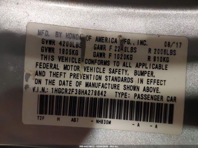 Honda Accord Lx