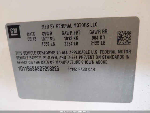 Chevrolet Malibu 1ls