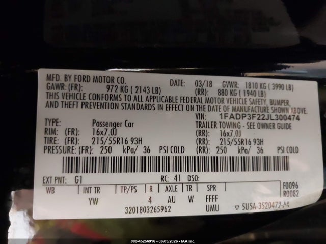 Ford Focus Se