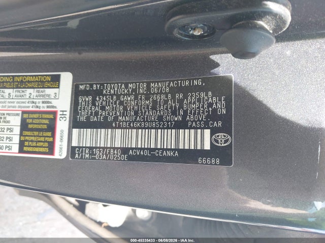 Toyota Camry Le