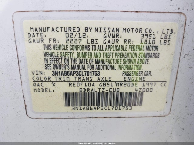 Nissan Sentra 2.0 Sr