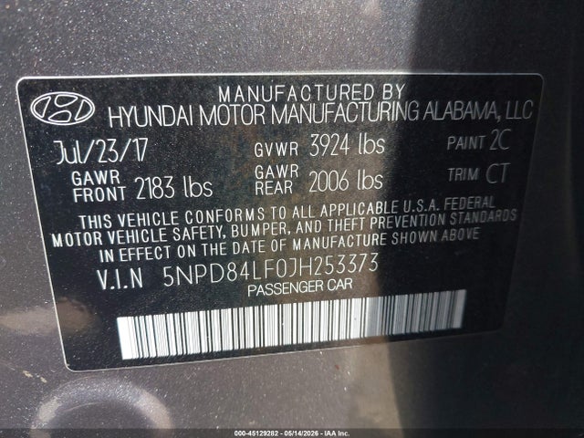 Hyundai ELANTRA Sel