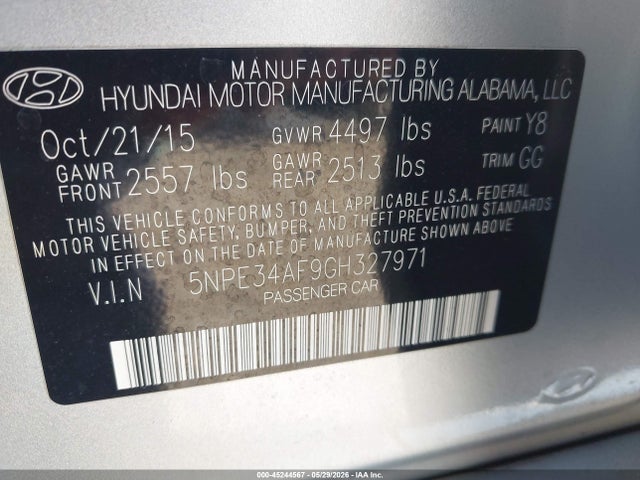 Hyundai SONATA Sport