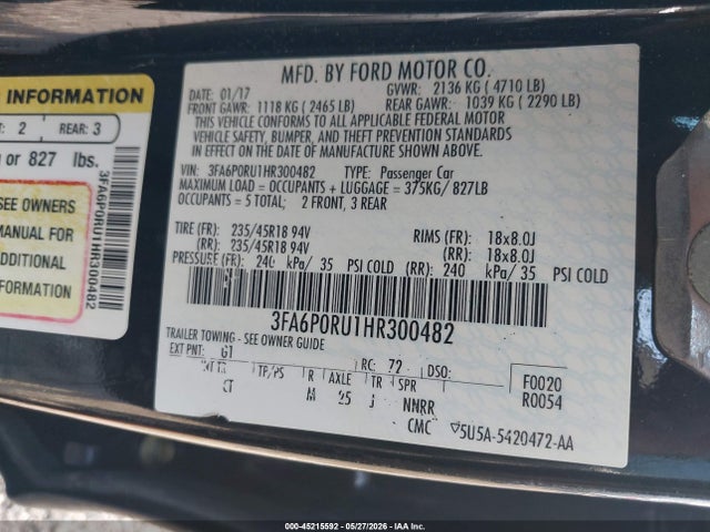 Ford Fusion Titanium