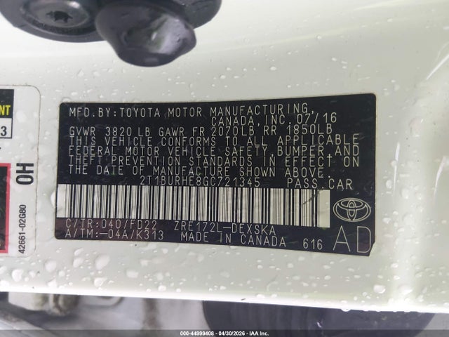 Toyota Corolla S Plus