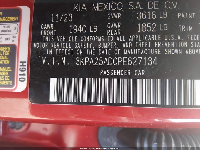 Kia Rio S