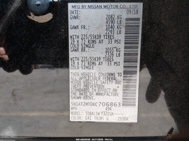Nissan Rogue Sl