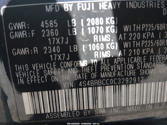 Subaru Outback 2.5i Premium