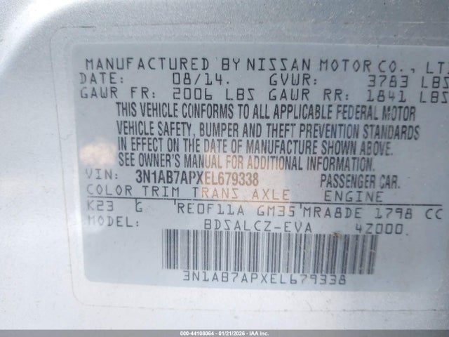 Nissan Sentra S