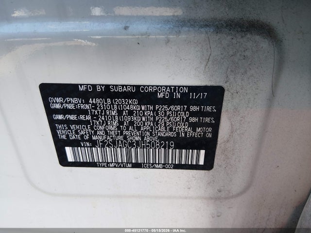 Subaru Forester 2.5i Premium