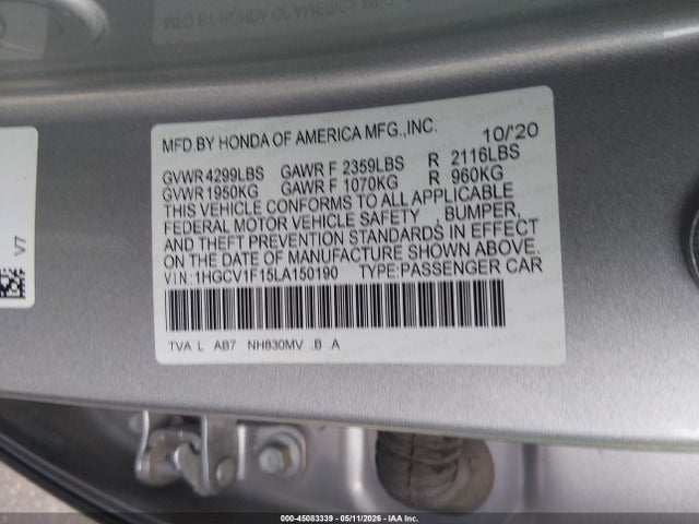 Honda Accord Lx