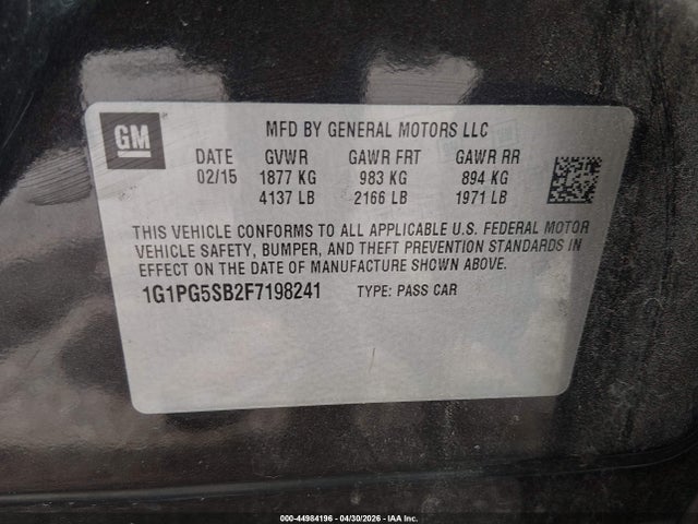 Chevrolet Cruze Ltz