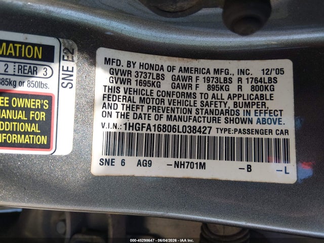 Honda Civic Ex