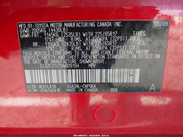 Toyota RAV4 Limited
