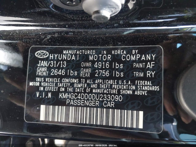 Hyundai Genesis 3.8