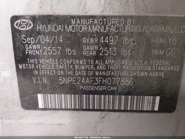 Hyundai SONATA Se