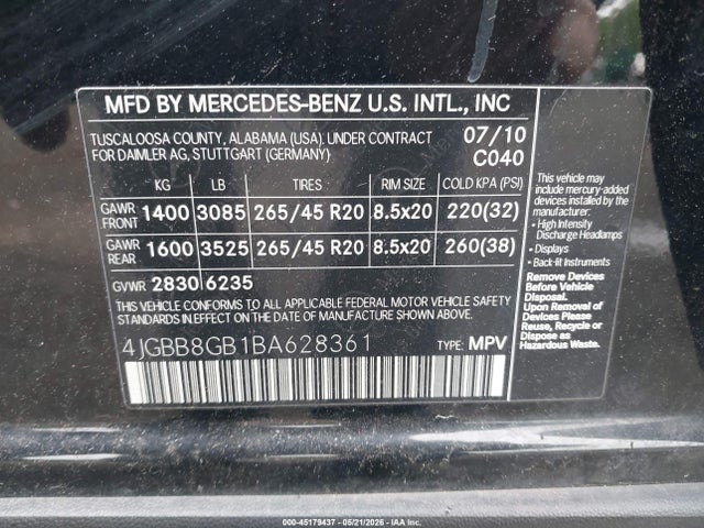 Mercedes-Benz M-Class 4matic