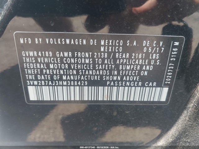 Volkswagen Jetta 1.4t S