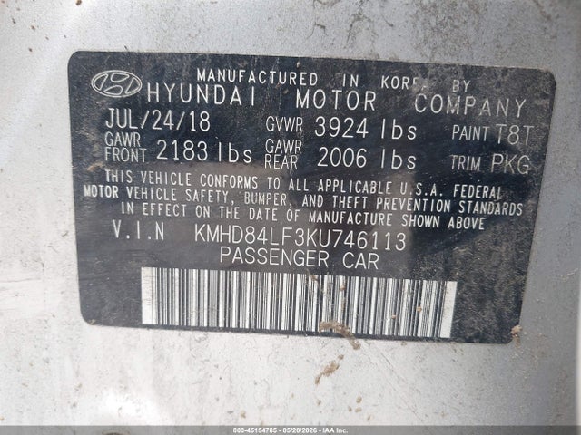 Hyundai ELANTRA Sel