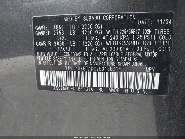 Subaru Outback Premium