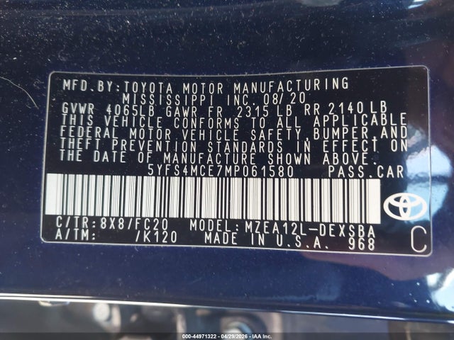 Toyota Corolla Se