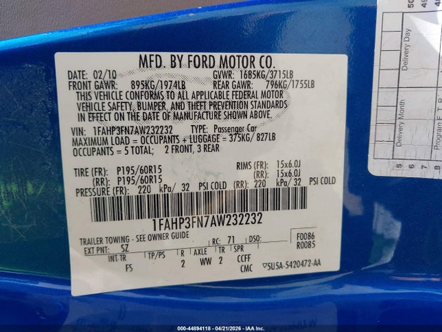 Ford Focus Se