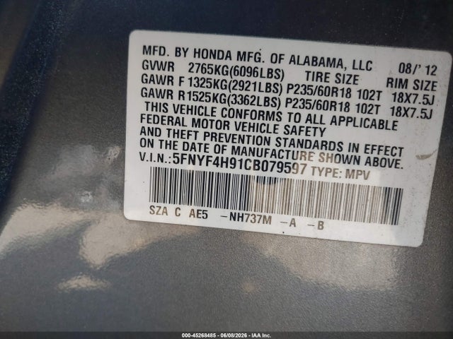 Honda Pilot Touring