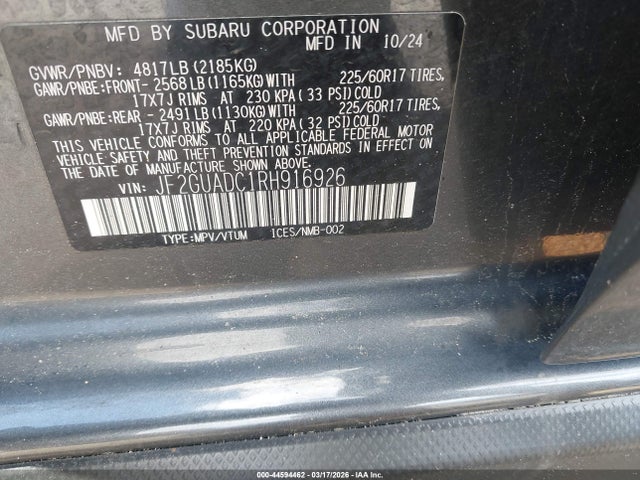 Subaru Crosstrek Premium