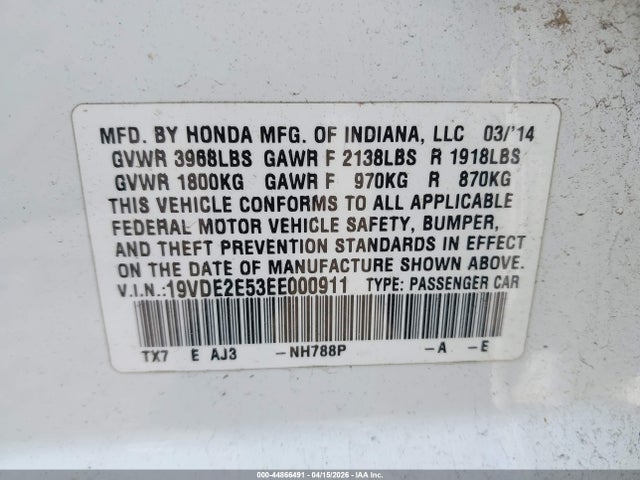 Acura ILX 2.4l