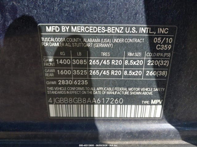 Mercedes-Benz M-Class 4matic