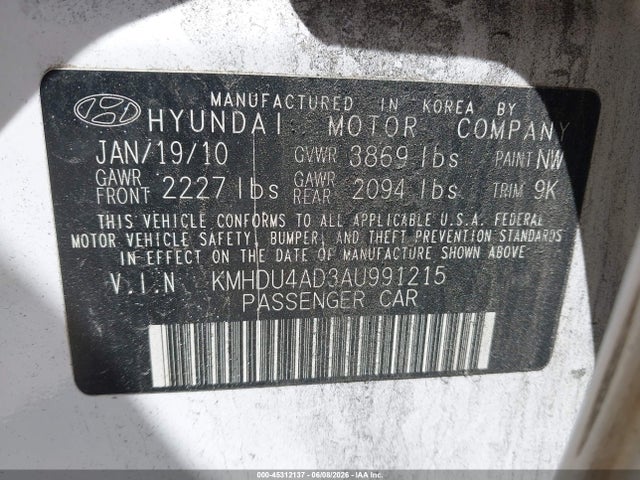 Hyundai ELANTRA Gls