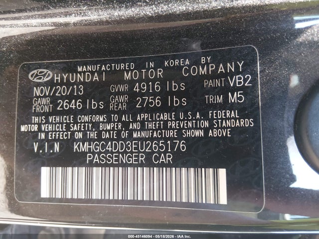 Hyundai Genesis 3.8