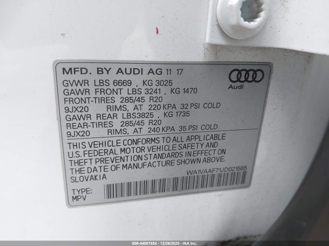 Audi Q7 3.0t Premium