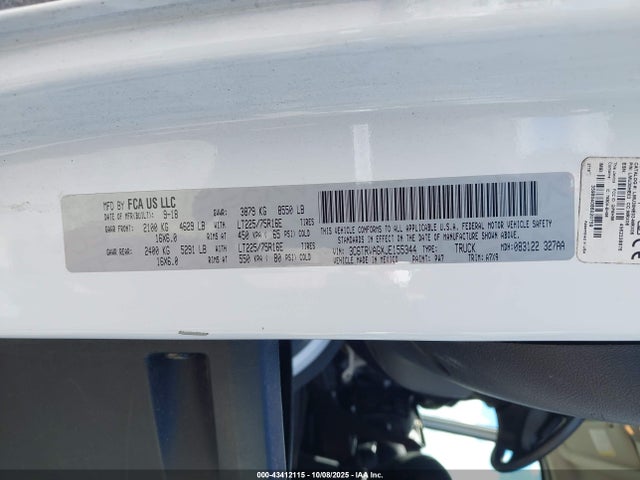 Ram Promaster Low Roof 136 Wb