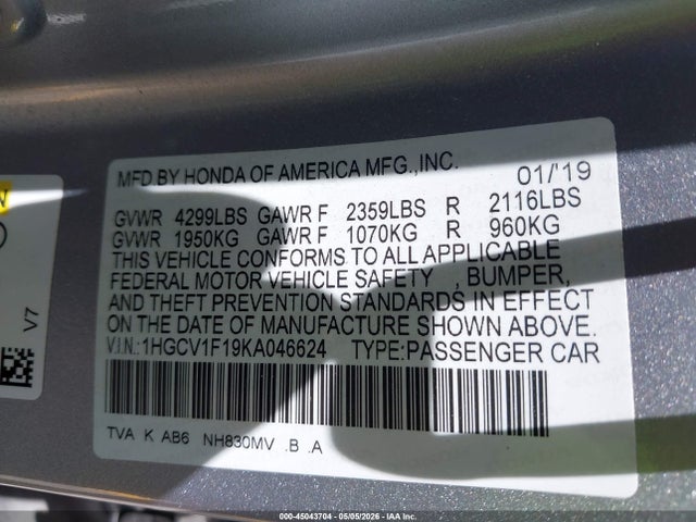 Honda Accord Lx