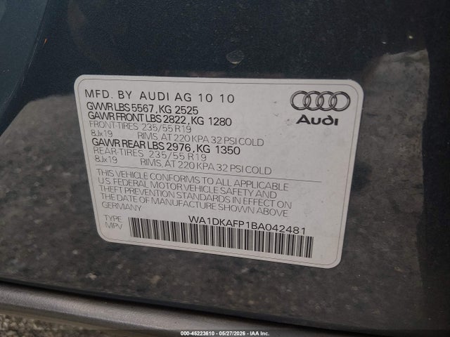 Audi Q5 3.2 Premium Plus