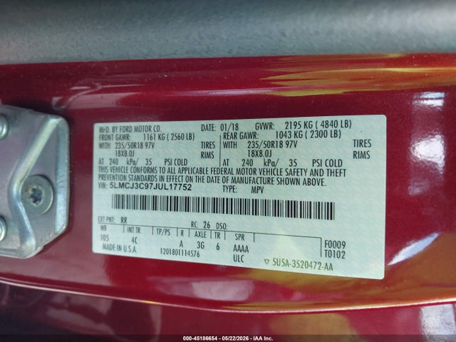 Lincoln MKC Reserve