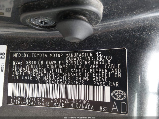 Toyota Corolla Le