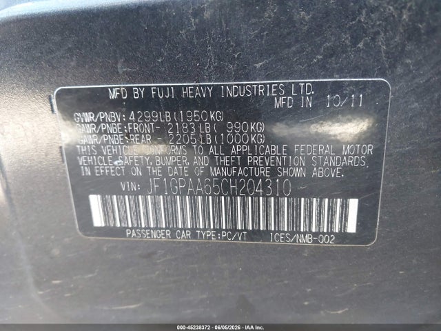 Subaru Impreza 2.0i