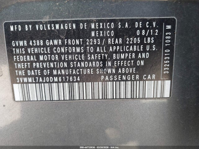 Volkswagen Jetta 2.0l Tdi