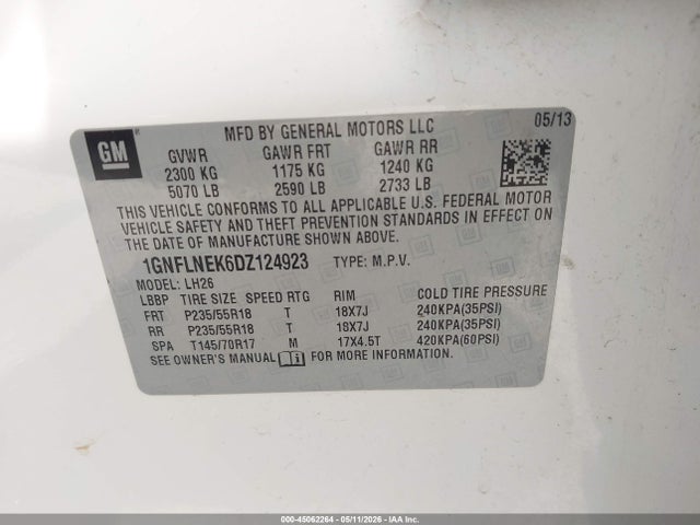 Chevrolet Equinox 2lt